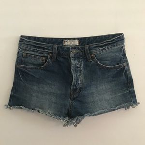 Free People Denim Cutoffs